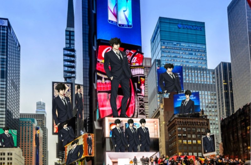 Создать мем: небоскребы токио, таймс-сквер, таймс сквер в нью йорке