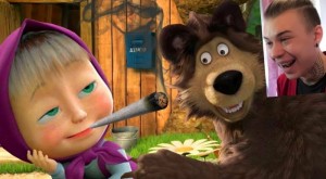 Create meme: Masha and the bear new, Masha and the bear rytp, Masha and the bear Masha