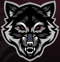 Create meme: red wolf emblem, wolf head, wolf mascot logo