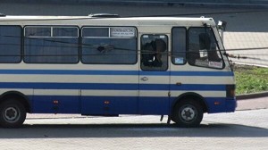 Создать мем: пассажирский автобус, автобус баз, БАЗ А079