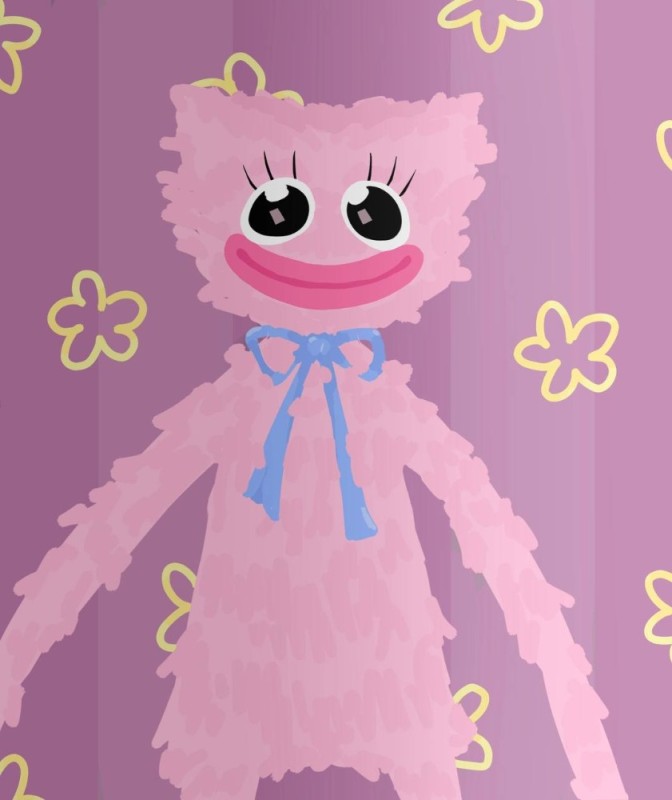 Create meme: kissy missy, Cuddly toy huggy waggy and kissy missy 40 cm, kissy missy toy