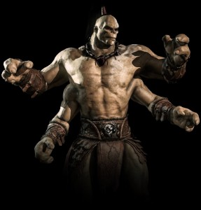 Create meme: Goro mortal Kombat