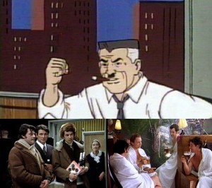 Create meme: James Jonah jameson, spider-man J. Jonah jameson, J. Jonah jameson cartoon