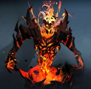 Create meme: shadow fiend, SF DotA 2