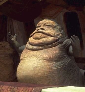 Create meme: a toad from star wars, star wars Jabba, Jabba the Hutt 