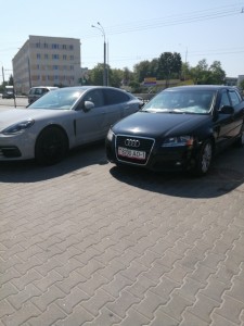 Создать мем: Audi A6, audi rs6 черная матовая, авто