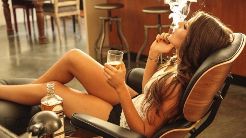 Create meme: beautiful girls smoke hookah, moscow photos, the girl with the brandy