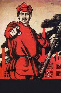 Create meme: you volunteered poster template, posters of the USSR