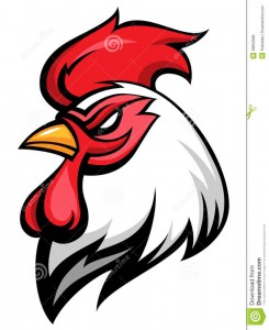 Create meme: cock vector head, rooster, picture cock cool picture