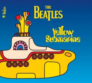 Создать мем: yellow submarine the beatles пластинка, yellow submarine, подводная лодка битлз