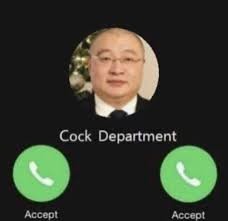 Создать мем: based department calling, азиат, cock department