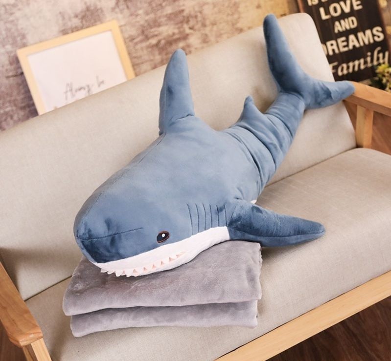 Создать мем: акула плюшевая игрушка, большая игрушка акула, игрушка акула