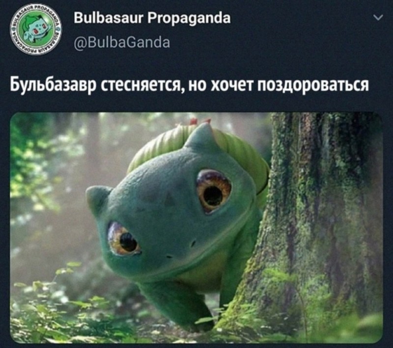 Create meme: bulbasaurus, Pokemon Detective Pikachu Bulbasaurus, Bulbasaurus pokemon