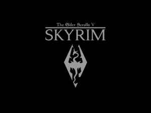 Создать мем: the elder scrolls v skyrim логотип, skyrim логотип, скайрим значок