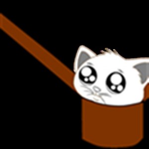 Создать мем: раскраски котята аниме, cat, раскраска котенок