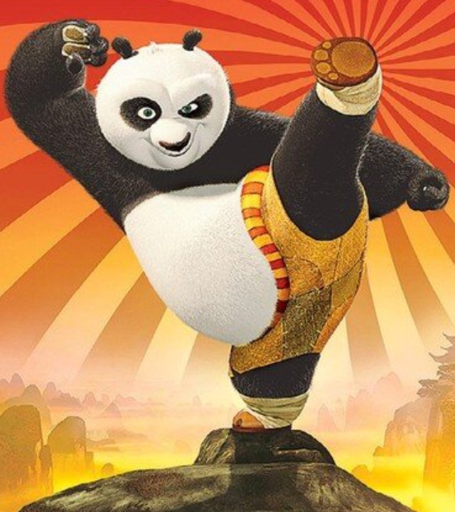 Создать мем: мультик кунг фу панда, кунг фу панда герои, кунг фу панда 2008
