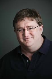 Create meme: Gabe Newell , jean gabin, gabe newell santa