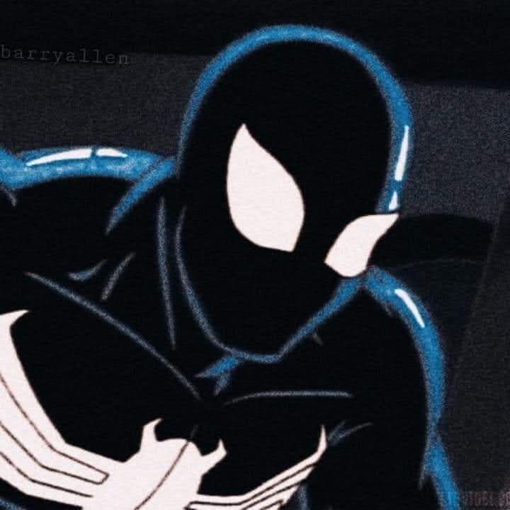 Create meme: Spider-Man, black spider man, The spider-man symbiote