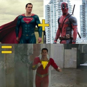 Create meme: Superman, deadpool
