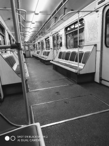 Create meme: empty subway car, The subway, the subway car