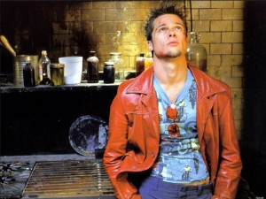 Create meme: brad pitt, Tyler Durden