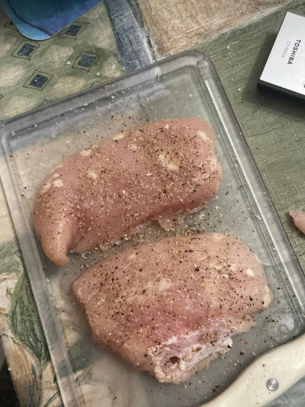 Create meme: chicken breast, chicken breast on a baking sheet, meat 