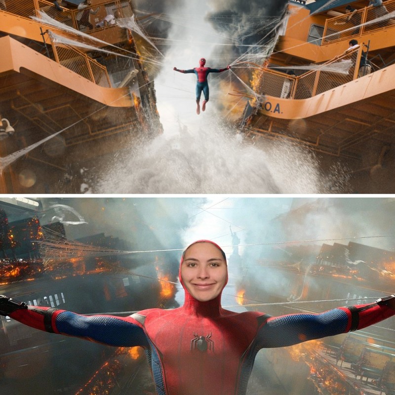 Create meme: spider-man homecoming 2017, The homecoming of Spider-Man, Spider-Man homecoming ship