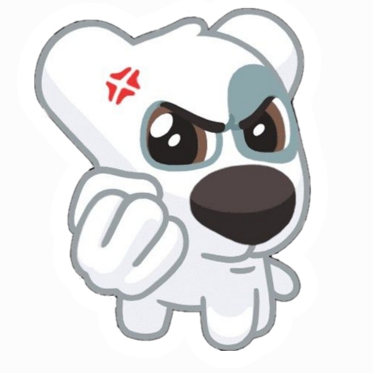 Create meme: vk dog stickers, doggie sticker, dog sticker