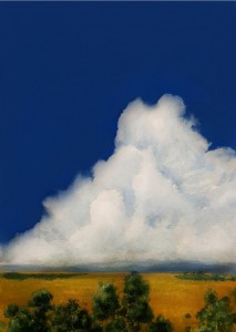 Создать мем: картина облака, живопись небо, рисунок
