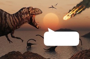 Create meme: dinosaur, the death of the dinosaurs, the extinction of the dinosaurs