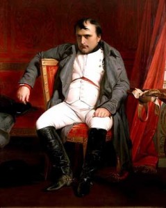 Create meme: paul delaroche, napoleon bonaparte, Napoleon Bonaparte