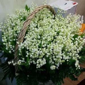 Create meme: Lily of the valley bouquet