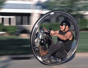 Создать мем: моноцикл, моноколесо, john dingley monocycle