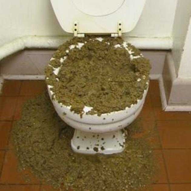 Create meme: diarrhea in the toilet, dirty toilet, toilet 
