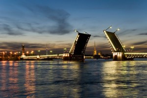 Create meme: the Palace bridge, St. Petersburg drawbridges