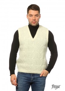 Create meme: knitted jumper, knitted vest, natural wool