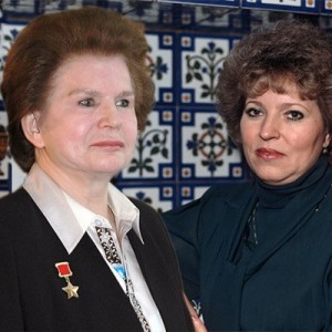 Create meme: Valentina Matvienko, Valentina Tereshkova