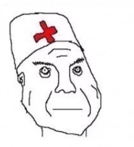 Create meme: nurse meme, Durka meme medic