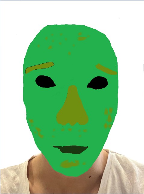 Создать мем: маска лицо человека, зеленая маска, маска маска