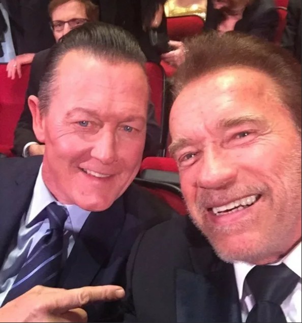 Create meme: Arnold Schwarzenegger , Terminator 2: Judgment Day, Patrick Schwarzenegger