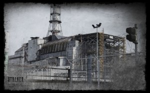 Create meme: Stalker call of Pripyat, the Chernobyl nuclear power plant, Chernobyl Stalker
