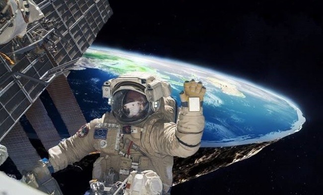 Create meme: the international space station , space earth , the astronauts of the ISS