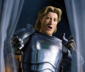 Create meme: Prince charming and Jaime Lannister, Prince charming, Shrek Prince charming Basque