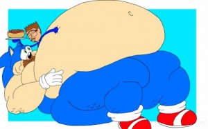 Create meme: Fat Sonic