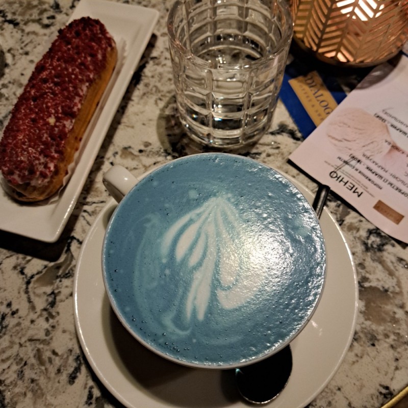 Create meme: a coffee shop, mug , latte
