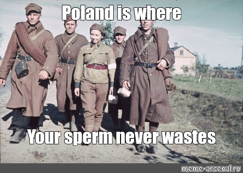 Meme Poland Is Where Your Sperm Never Wastes All Templates Meme Arsenal Com