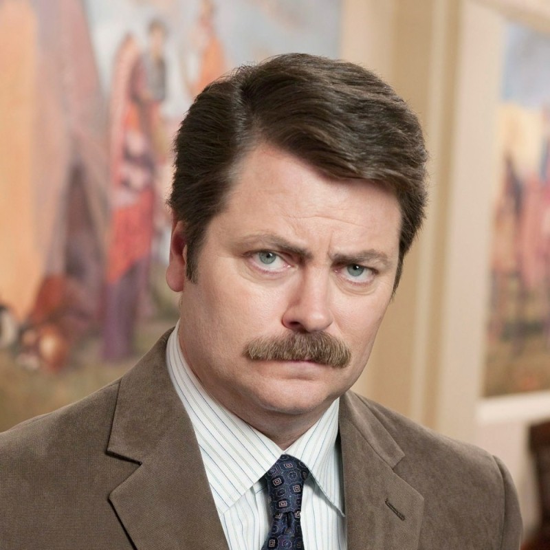 Create meme: meme I'm a simple man , Ron Swanson meme, I'm a simple man 