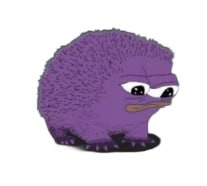 Создать мем: фиолетова, boom ball, милые животные