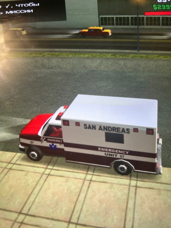 Create meme: grand theft auto: san andreas, gta vai city ambulance, GTA San andreas ambulance