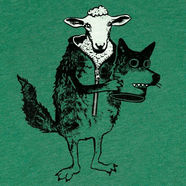 Create meme: wolf in sheep 's clothing phraseology, wolf s clothing, wolves in sheep's clothing